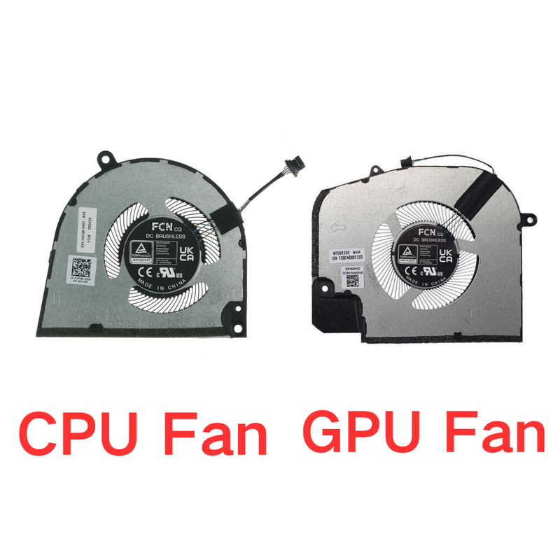 Load image into Gallery viewer, Dell Inspiron 16 Plus 7620 / Vostro 16 7620 Series - Laptop GTX3050 CPU &amp; GPU Cooling Fan Cooler - Polar Tech Australia
