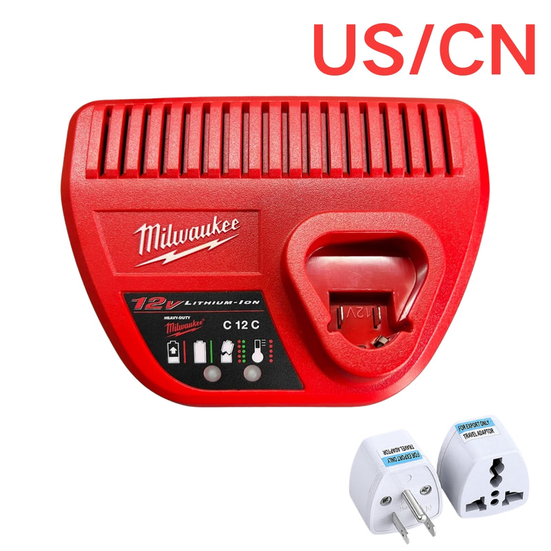 Cargue la imagen en el visor de la galería, [C12C][12V-3.0A] Genuine Original Milwaukee Fast Charger Electrical Tool Li-ion Battery - Replacement Charger - Polar Tech Australia
