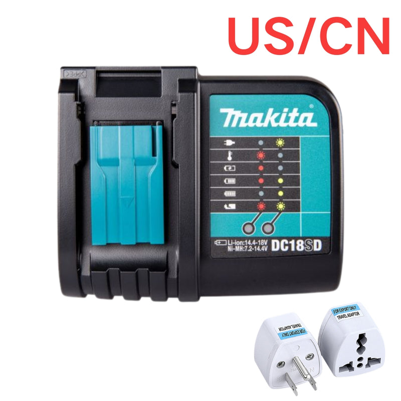Chargez l&#39;image dans la visionneuse de la galerie, [DC18SD][7.2V~18V-2.6A] Genuine Original Makita Fast Charger Electrical Tool Li-ion Battery - Replacement Charger - Polar Tech Australia
