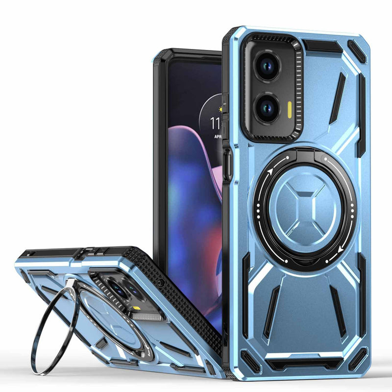 Load image into Gallery viewer, [Built-in ring bracket] Motorola Moto Edge 50 Ultra - Shield Shockproof Rugged Heavy Duty Case - Polar Tech Australia
