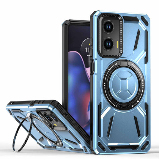 [Built-in ring bracket] Motorola Moto Edge 50 Ultra - Shield Shockproof Rugged Heavy Duty Case - Polar Tech Australia