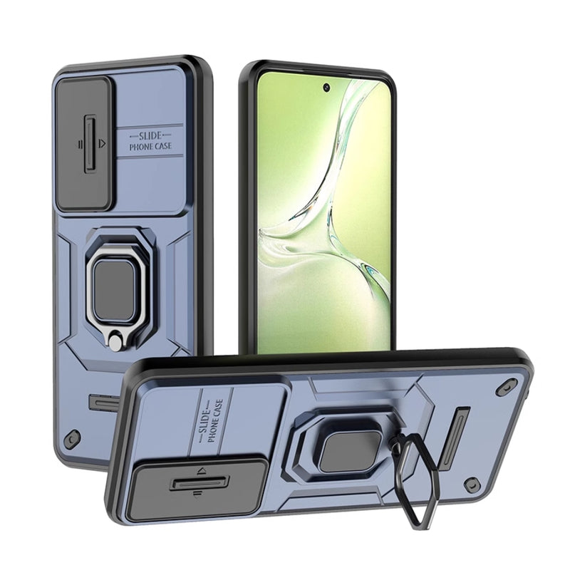 Load image into Gallery viewer, OPPO A60 4G (CPH2631) - Heavy Duty Matte Silicone Case with Hard Plastic Back &amp; Camera Shield - Polar Tech Australia
