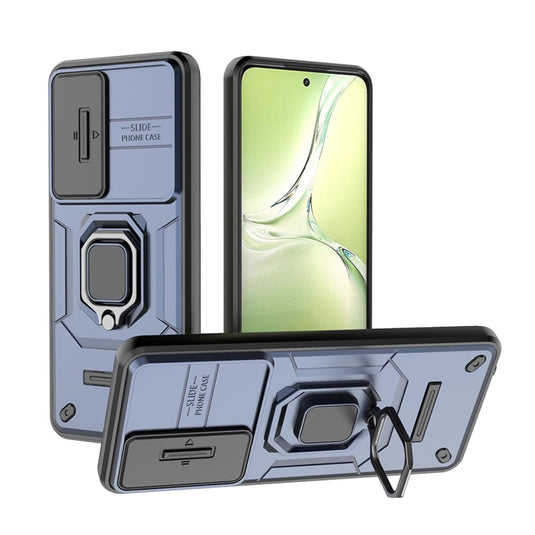 OPPO A60 4G (CPH2631) - Heavy Duty Matte Silicone Case with Hard Plastic Back & Camera Shield - Polar Tech Australia
