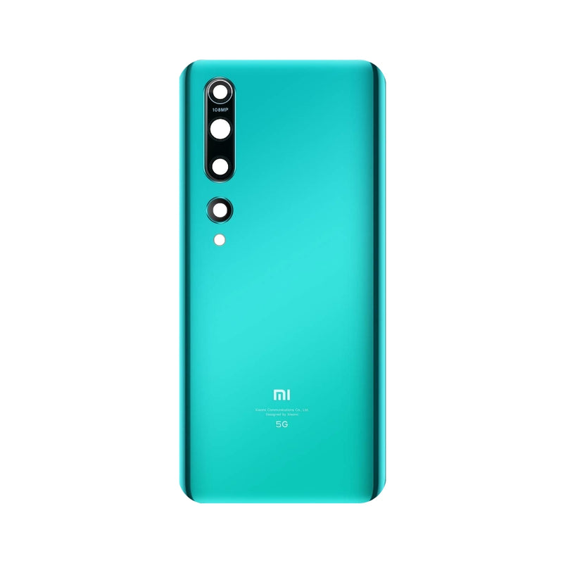 Chargez l&#39;image dans la visionneuse de la galerie, [With Camera Lens] Xiaomi Mi 10 5G - Back Rear Battery Glass Panel Cover
