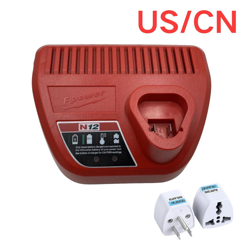 Load image into Gallery viewer, [N12][10.8V~12.0V-3.0A] Genuine Original Milwaukee Fast Charger Electrical Tool Li-ion Battery - Replacement Charger - Polar Tech Australia
