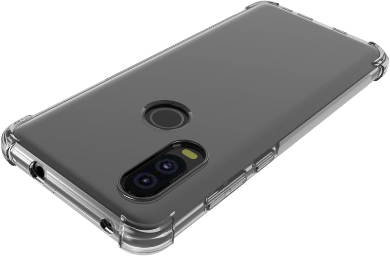 Load image into Gallery viewer, Motorola Moto One Vision - AirPillow Cushion Transparent Soft Clear TPU Four Corners Protective Case - Polar Tech Australia
