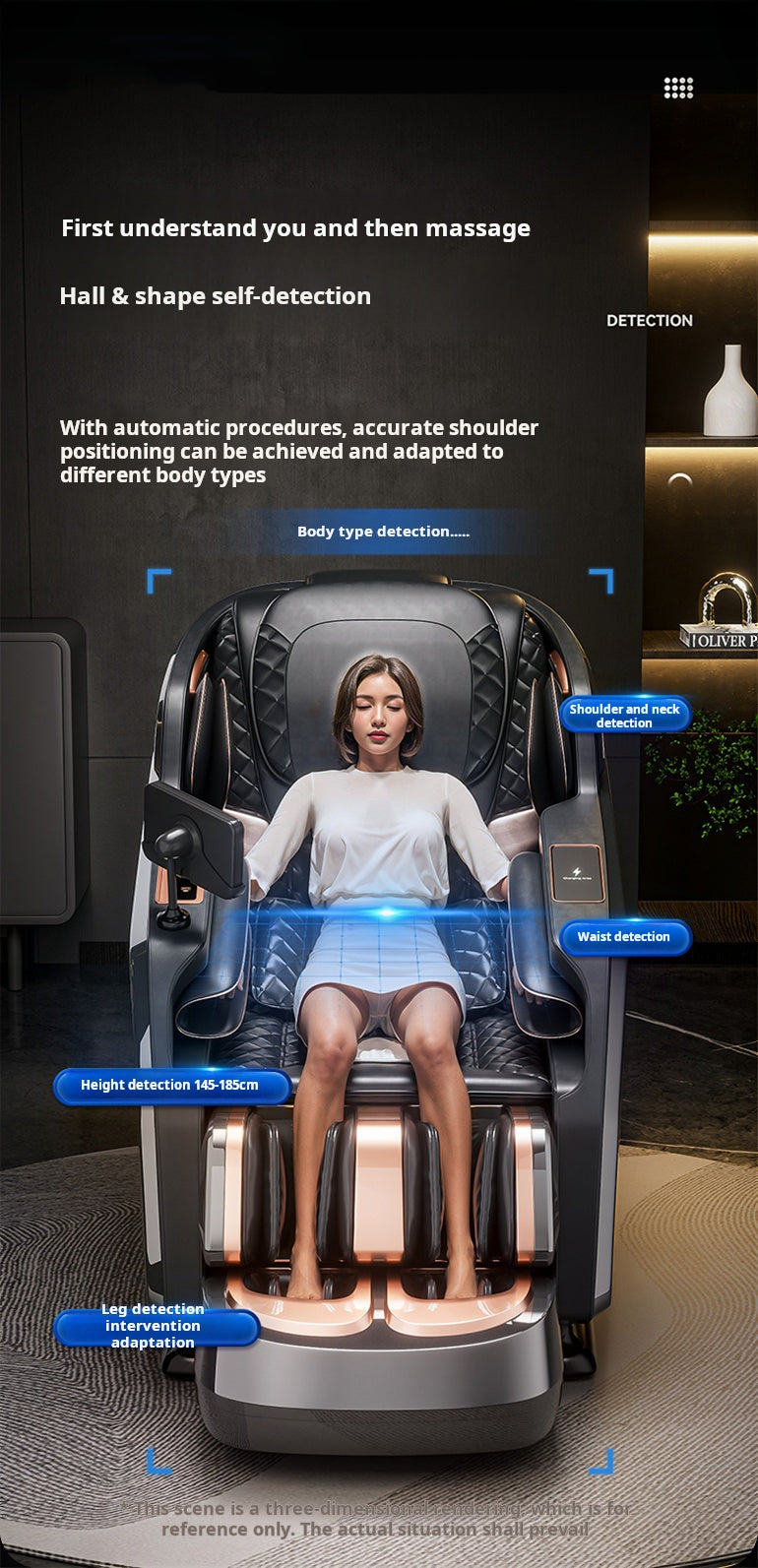Cargue la imagen en el visor de la galería, [M8 Max][Voice Control][AI Version] Luxury iMassage 9D Full-body Multi-function Zero-Gravity Large Massage Chair
