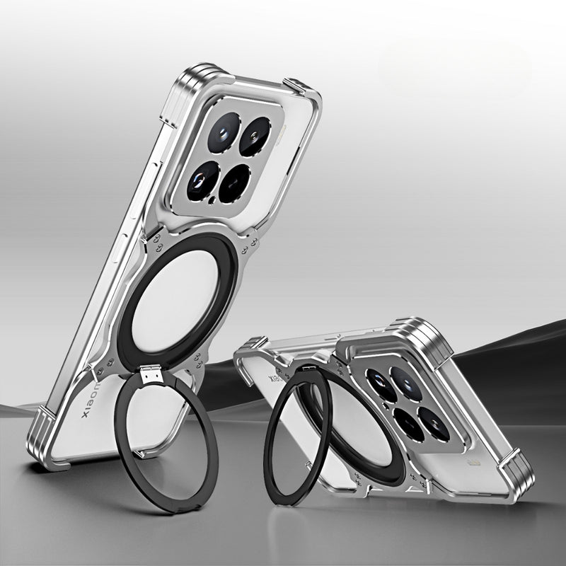 Chargez l&#39;image dans la visionneuse de la galerie, Xiaomi Mi 15 Pro - Mechanical Arm Borderless MagSafe Holder Metal Phone Case - Polar Tech Australia
