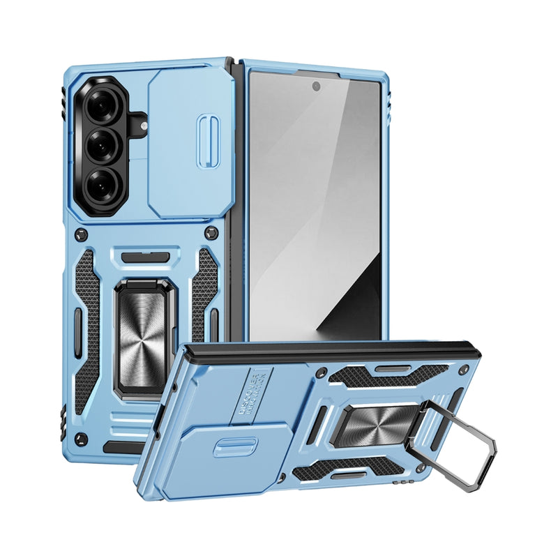 Chargez l&#39;image dans la visionneuse de la galerie, Samsung Galaxy Z Fold7 5G - Armor PC + TPU Camera Shield Phone Case
