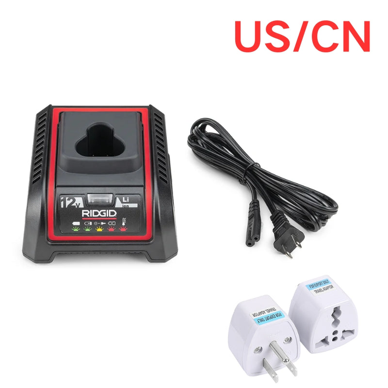 Cargue la imagen en el visor de la galería, [RBC-121][12V-4.0A] Genuine Original RIDGID Fast Charger Electrical Tool Li-ion Battery - Replacement Charger - Polar Tech Australia
