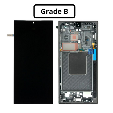 [Grade B][Ori][With Frame] Samsung Galaxy S24 Ultra 5G (SM-S928B) OLED LCD Touch Digitizer Screen Assembly (Copy)