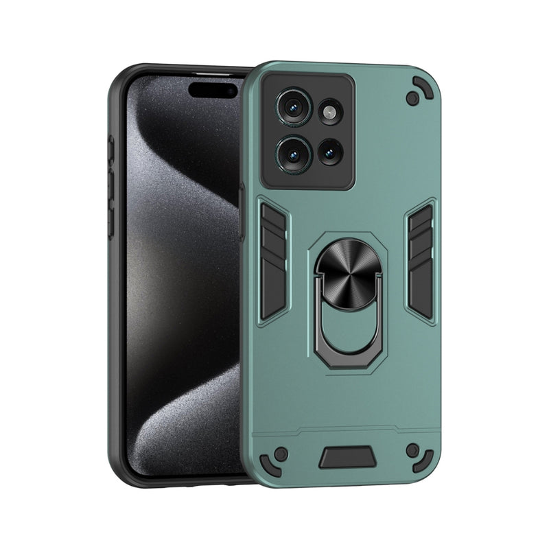 Cargue la imagen en el visor de la galería, Motorola Moto G60s - Heavy Duty Armor Case With Metal Bracket - Polar Tech Australia
