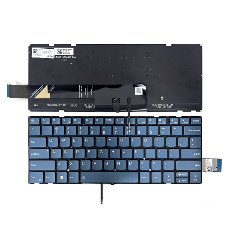 Cargue la imagen en el visor de la galería, Lenovo Slim Pro 9 14IRP8 / 9 14IRH8 / 9 14ARP8 / 9 14APH8 Series - Laptop Keyboard With Backlit US Layout

