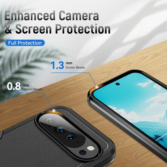 Google Pixel 10 Pro XL - Adventurer Commuter Heavy Duty Drop Proof Tough Hybrid Case