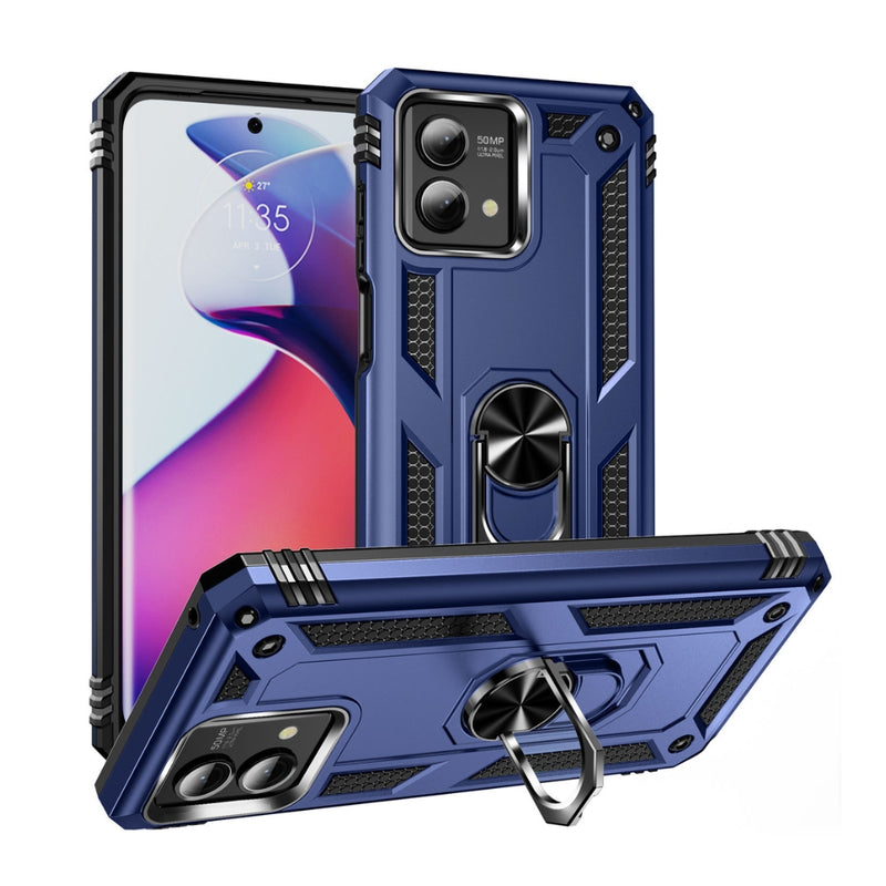Cargue la imagen en el visor de la galería, Motorola Moto Edge 20 Lite - Shockproof Heavy Duty Hard Bumper Rugged Mobile Phone Case
