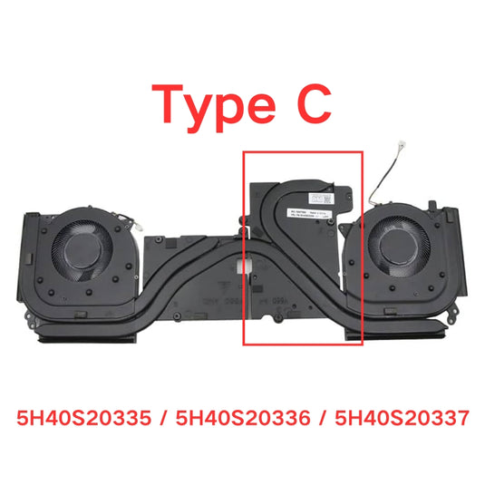 Lenovo Legion 5-15ACH6 / Legion 5-15ACH6H R7000 R7000P (Year 2021) 82JW 82JU Series - CPU & GPU Cooling Fan Replacement Parts - Polar Tech Australia