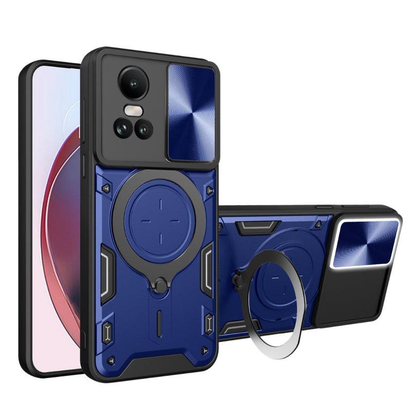 Load image into Gallery viewer, [Built-in Stand][With Slide Lens Cover] OPPO Reno10 Pro+ 5G  (PHU110, CPH2521) - Anti-Drop Protective Shell Case - Polar Tech Australia
