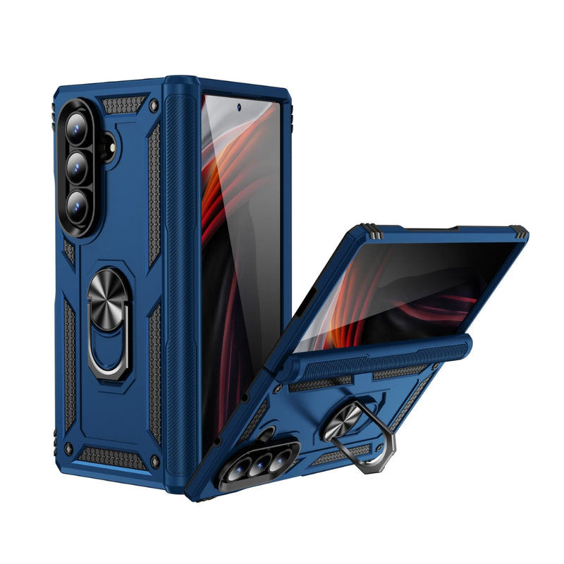Cargue la imagen en el visor de la galería, Samsung Galaxy Z Fold7 5G - Shockproof TPU + PC Phone Case with Holder
