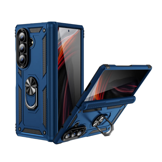 Samsung Galaxy Z Fold7 5G - Shockproof TPU + PC Phone Case with Holder