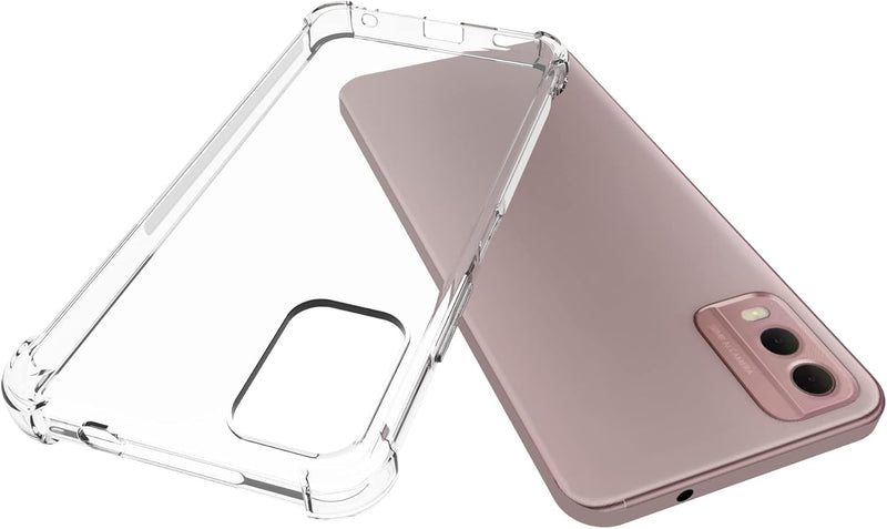 Cargue la imagen en el visor de la galería, Nokia C32 - AirPillow Cushion Transparent Soft Clear TPU Four Corners Protective Case - Polar Tech Australia
