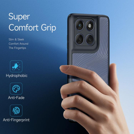 Motorola Moto Edge 50 - DUX DUCIS Aimo Series TPU + PC Frosted Feel Phone Case - Polar Tech Australia
