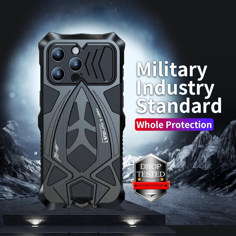 Chargez l&#39;image dans la visionneuse de la galerie, [Military-Grade Protection] [Metal Frame Bumper] Apple iPhone 16 / 16 Plus / 16 Pro / 16 Pro Max - Heavy Duty Shockproof Series Phone Case - Polar Tech Australia
