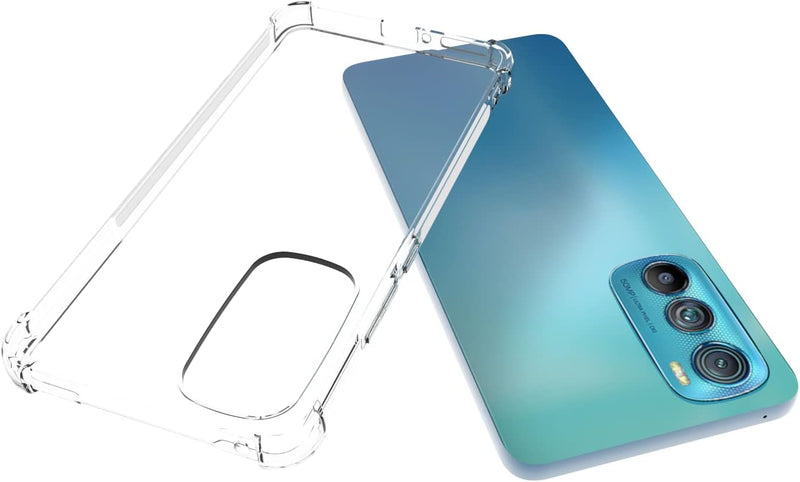 Load image into Gallery viewer, Motorola Moto Edge 30 - AirPillow Cushion Transparent Soft Clear TPU Four Corners Protective Case - Polar Tech Australia
