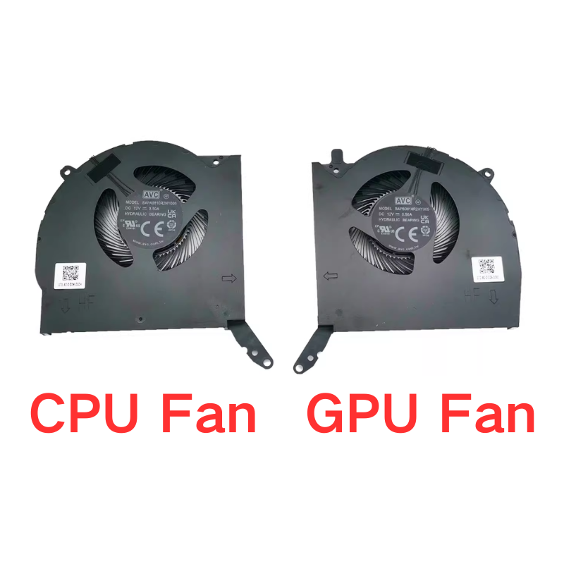 Load image into Gallery viewer, Lenovo Legion Pro 5 16ARX8 82WM Series - Laptop CPU &amp; GPU Cooling Fan With Heatsink Cooler
