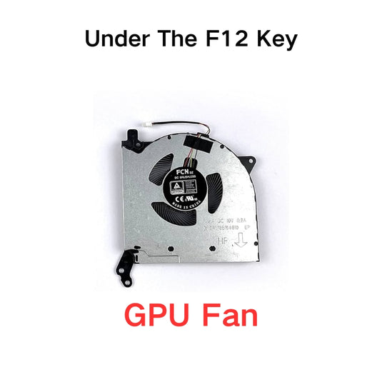 Lenovo Legion 5-15ACH6 / Legion 5-15ACH6H R7000 R7000P (Year 2021) 82JW 82JU Series - CPU & GPU Cooling Fan Replacement Parts - Polar Tech Australia