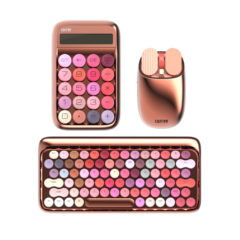 Load image into Gallery viewer, Lofree Lipstick Wireless Bluetooth Mechanical Keyboard Stylish and Portable - Polar Tech Australia
