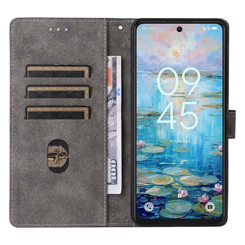 Load image into Gallery viewer, [With Card Slot] TCL 60 SE NxtPaper Leather Flip Cover Shockproof Wallet Series Case - i-Station Mobile Phone &amp; Electronic Device Repair and Accessories
