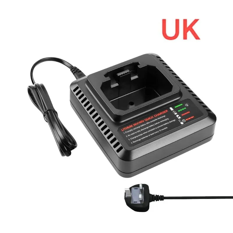 Chargez l&#39;image dans la visionneuse de la galerie, Replacement Charger For Black &amp; Decker 36V-40V Electrical Tool Li-ion Battery - Polar Tech Australia
