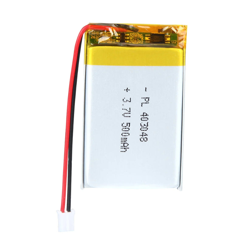 Load image into Gallery viewer, [PH2.0-JST Connector][403048] Universal 500mAh 3.7V Rechargeable Li-Ion Lithium Polymer Battery - Polar Tech Australia
