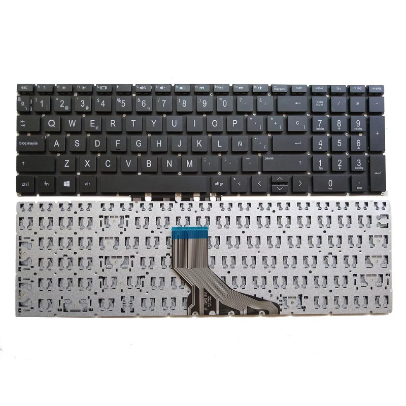 Cargue la imagen en el visor de la galería, HP 250 G7 255 G7 256 G7 TPN-Q200 TPN-Q208 TPN-C141 TPN-Q241 TPN-C151 Series - Laptop Keyboard With Back Light US Layout - Polar Tech Australia
