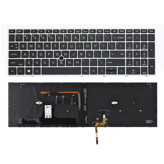 HP Zbook Fury 15 G7 G8 C13C-5 Zbook Fury 17 G7 G8 Series - Laptop Keyboard With Back Light US Layout - Polar Tech Australia