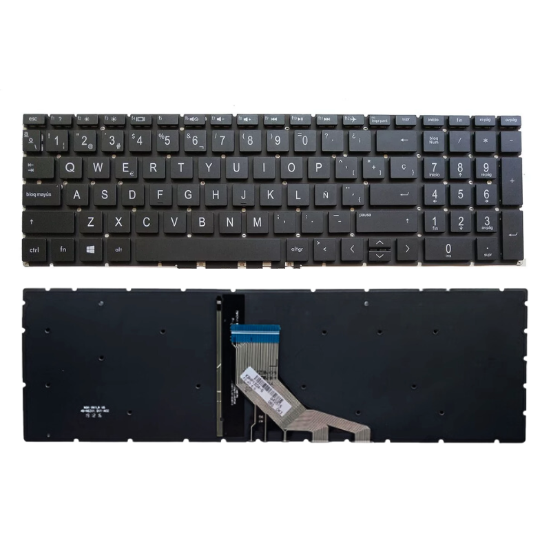 Cargue la imagen en el visor de la galería, HP 250 G7 255 G7 256 G7 TPN-Q200 TPN-Q208 TPN-C141 TPN-Q241 TPN-C151 Series - Laptop Keyboard With Back Light US Layout - Polar Tech Australia
