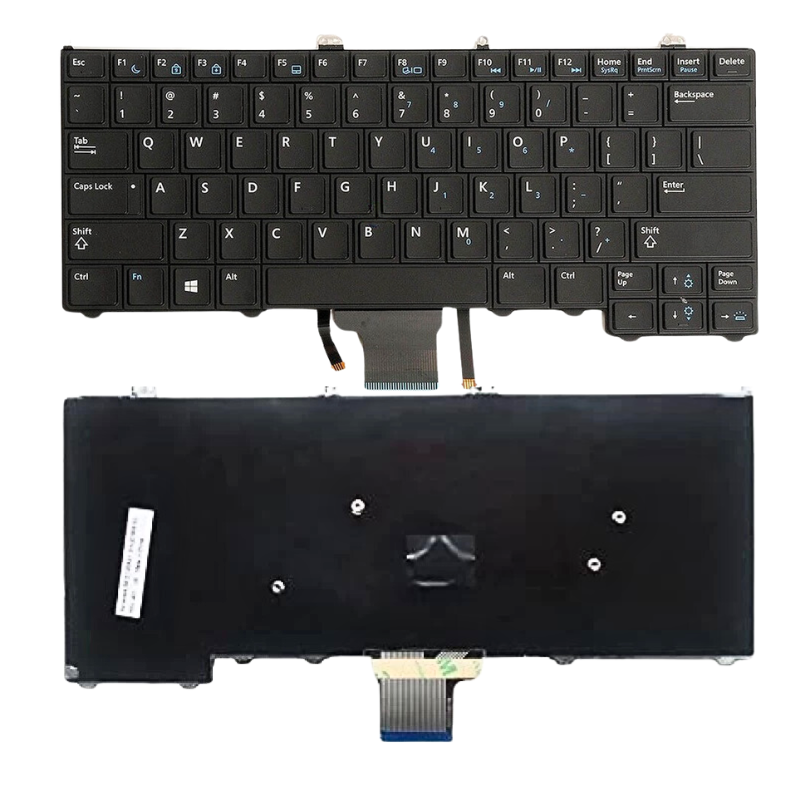 Cargue la imagen en el visor de la galería, DELL Latitude E7440 E7420 E7240 E7420D 12 7000 Series - Laptop Keyboard With Back Light US Layout - Polar Tech Australia
