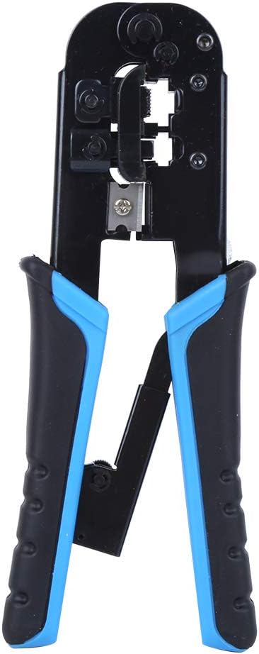 Load image into Gallery viewer, [108 in 1] Portable Self-adjusting 6P/8P Crimping Pliers Wire Cable End Sleeve Ferrule Cutter Crimper Network Ethernet Internet Cable Clamp Tool Tester Set - Polar Tech Australia
