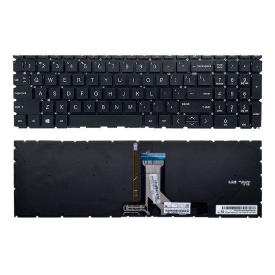 HP TPN-Q286 TPN-Q287 15-FD 15-FC Zbook15 PO Series - Laptop Keyboard With Back Light US Layout - Polar Tech Australia