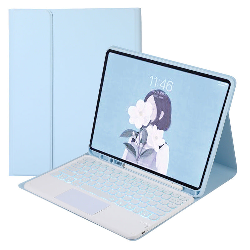 Cargue la imagen en el visor de la galería, Samsung Galaxy Tab S10 FE Plus 13.1&quot; (2025) Smart Wireless Trackpad Keyboard Mouse Flip Case
