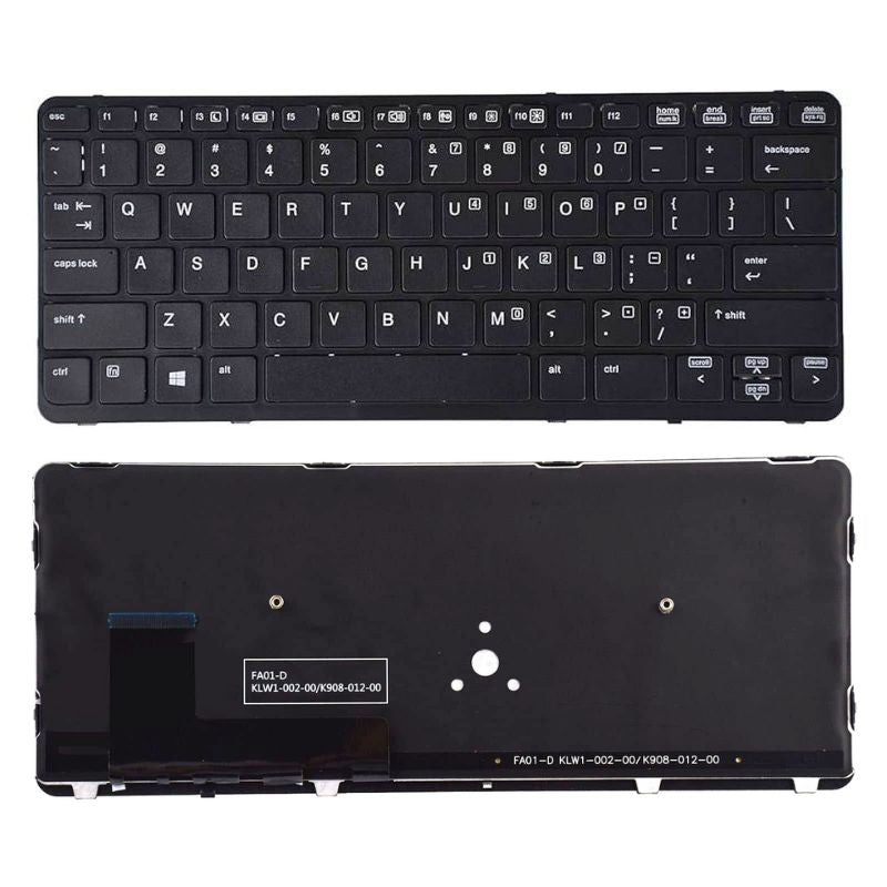 Cargue la imagen en el visor de la galería, HP 820 G1 820 G2 720 G1 720 G2 725 G1 725 G2 828 G1 G2 Series - Laptop Keyboard With Back Light US Layout - Polar Tech Australia
