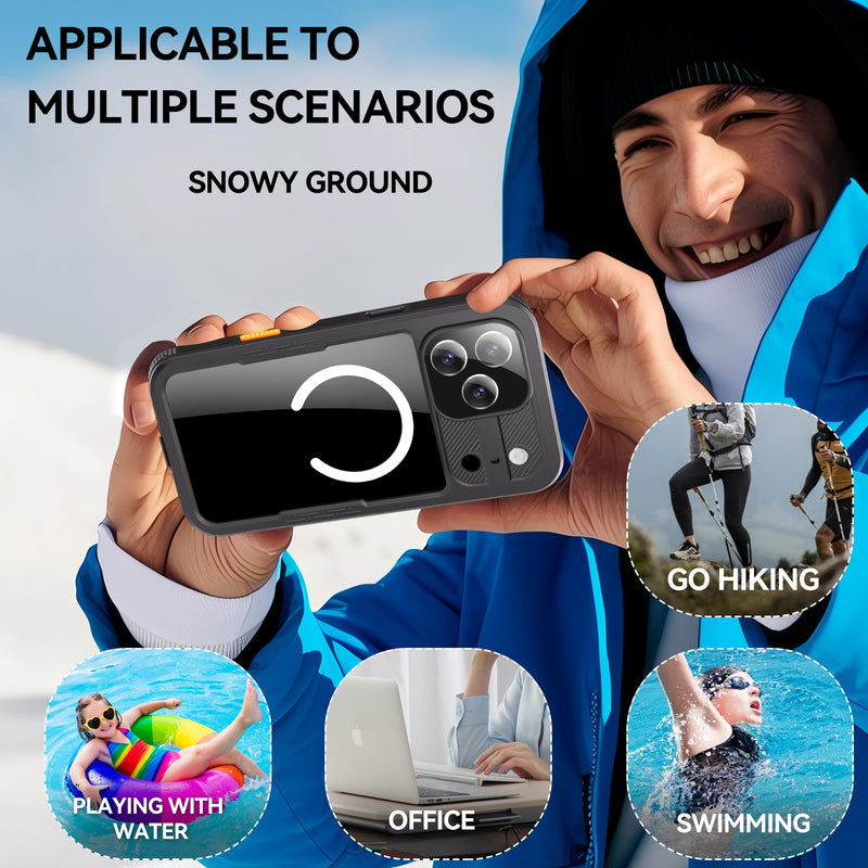 Load image into Gallery viewer, [Magsafe Compatible] [Mars Series] Apple iPhone 17/Air/Pro/Pro Max Shellbox Full Covered Waterproof Heavy Duty Tough Armor Case - i-Station Mobile Phone &amp; Electronic Device Repair and Accessories
