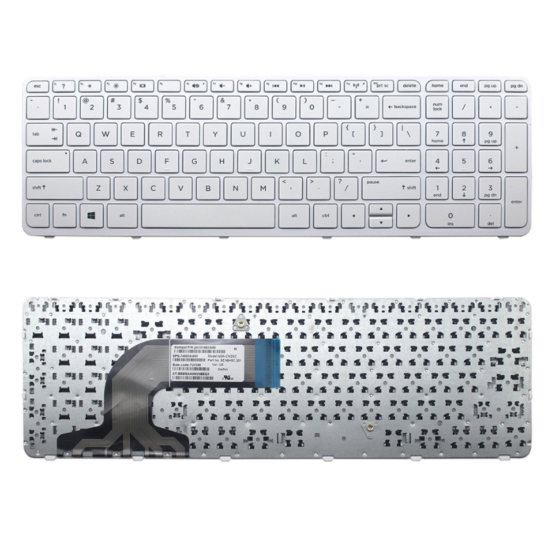 Chargez l&#39;image dans la visionneuse de la galerie, HP 17-E E110 E128 E000 E100 17-N N000 TPN-Q119 Series - Laptop Keyboard Without Back Light US Layout - Polar Tech Australia
