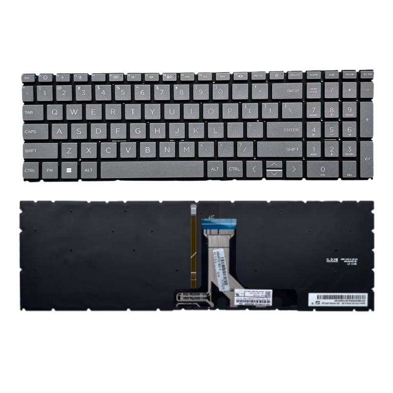 Chargez l&#39;image dans la visionneuse de la galerie, HP TPN-Q286 TPN-Q287 15-FD 15-FC Zbook15 PO Series - Laptop Keyboard With Back Light US Layout - Polar Tech Australia
