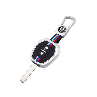 Isuzu Metal Shell & Soft Silicone Full Protection Car Key Fob Case Cover For MU-X, D-MAX