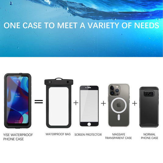 [A-Series] Motorola Moto G Pure (2021) - Redpepper Full Covered Waterproof Heavy Duty Tough Armor Case - Polar Tech Australia