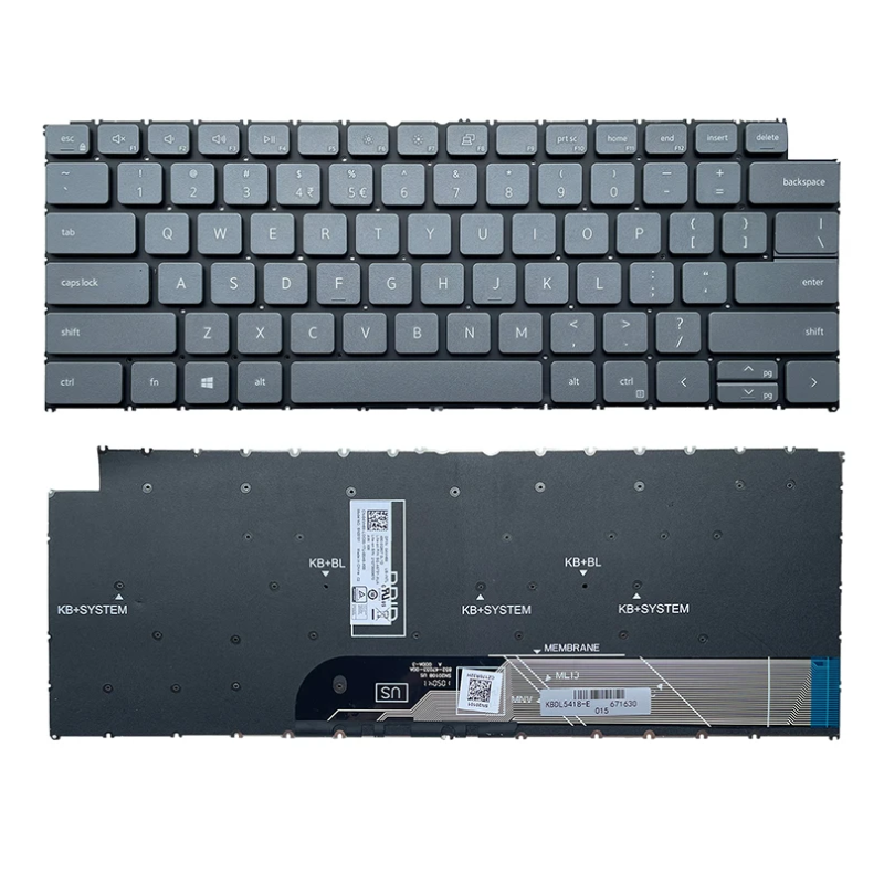 Chargez l&#39;image dans la visionneuse de la galerie, DELL Vostro 14Pro 7620 14 5410 7415 9710 Latitude 3420 Series - Laptop Keyboard With Back Light US Layout - Polar Tech Australia
