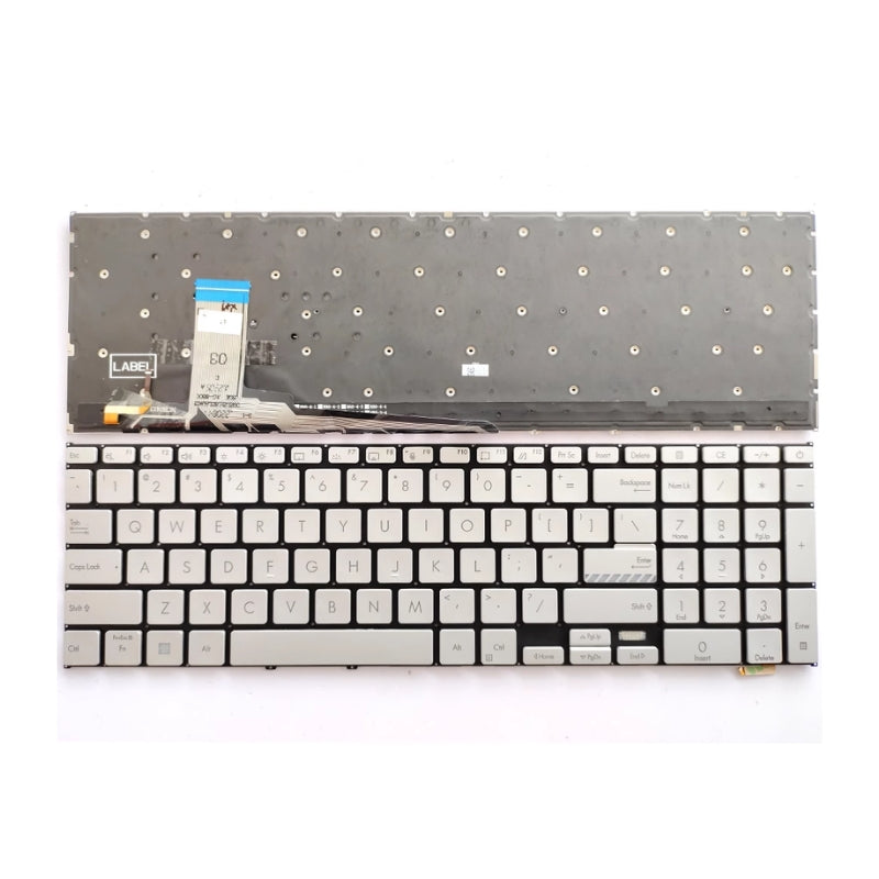 Cargue la imagen en el visor de la galería, ASUS Vivobook 17 X1702 X1703 X1704 Series - Laptop Keyboard With Backlit US Layout
