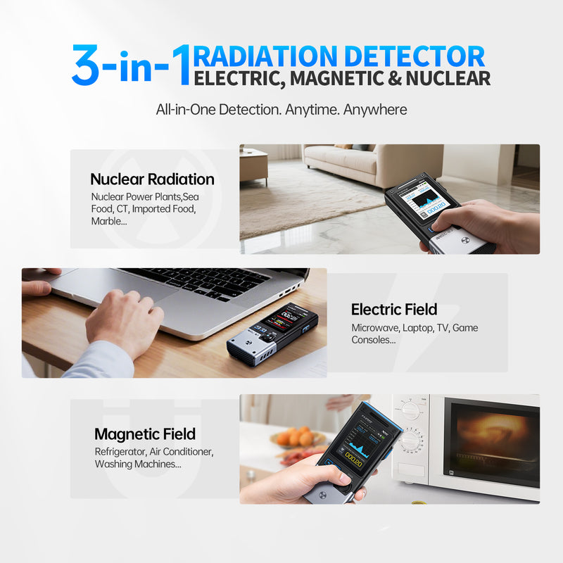 Chargez l&#39;image dans la visionneuse de la galerie, [GC-03] FNIRSI Multifunctional Radiation Detector
