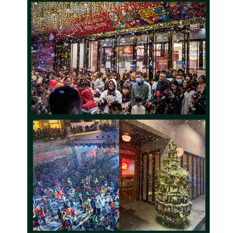 Load image into Gallery viewer, Artificial Snow Maker Machine for Mall Christmas Displays, Scenic Spots,Photography and Outdoor Snowfall Effects - Polar Tech Australia
